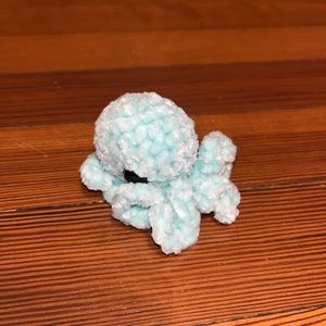 I handmade this crochet octopus